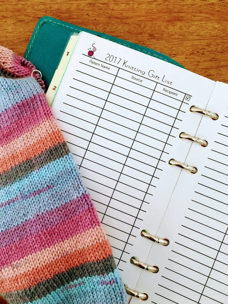 Knitting Project Planner ~ A Free Printable – Sowelu Studio